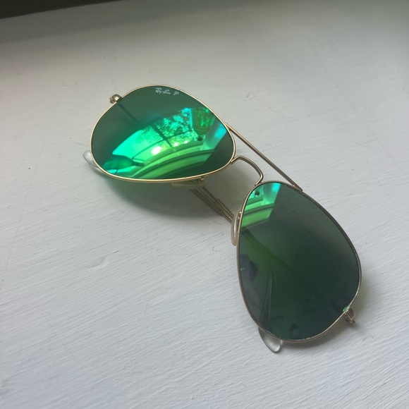 AVIATOR Ray-Band Polarized Sunglasses main image 8